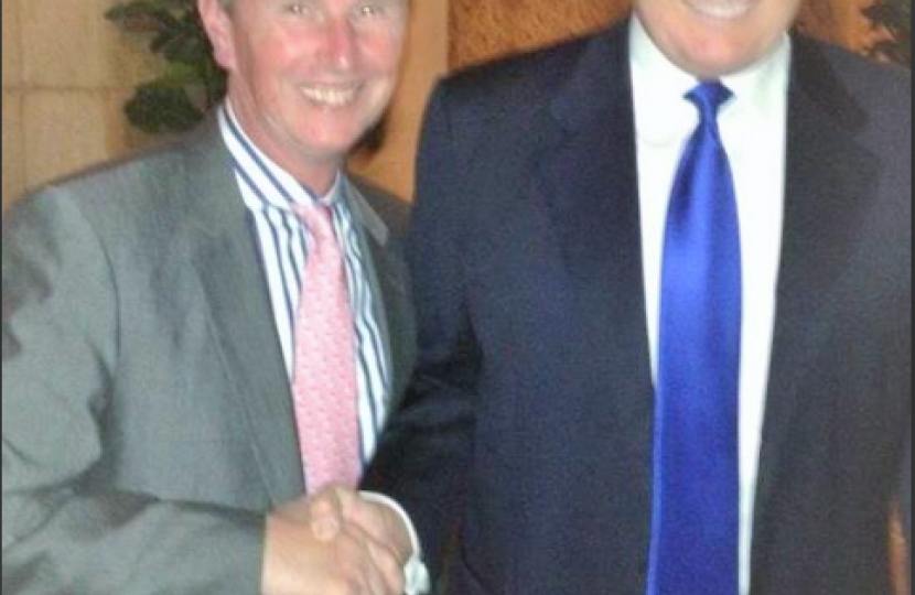 Nigel had dinner with Donald Trump in 2012
