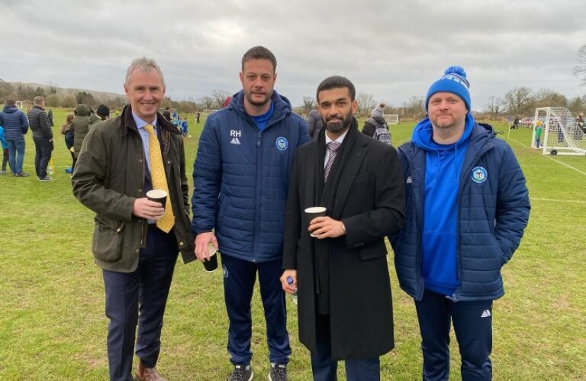 Nigel Evans MP Welcomes The Qatar World Cup’s Chief, Hassan Al Thawadi to The Ribble Valley