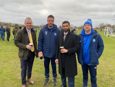 Nigel Evans MP Welcomes The Qatar World Cup’s Chief, Hassan Al Thawadi to The Ribble Valley